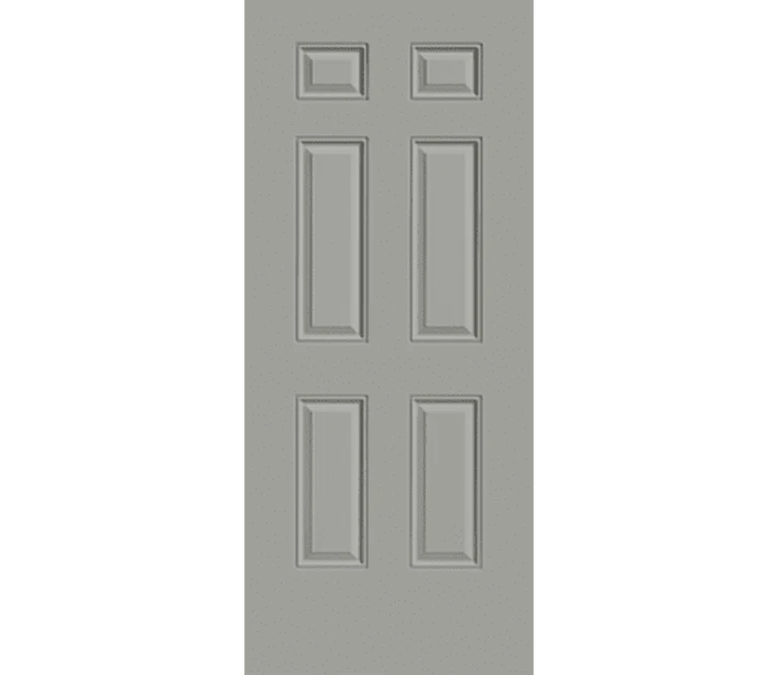 Normal 6 Panel Steel Entry Door