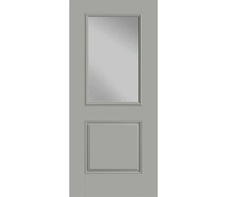 Normal Half Light 1 Panel Fiberglass Entry Door