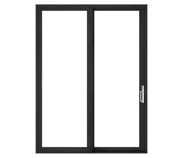 Normal Pella Reserve Contemporary Wood Sliding Patio Door