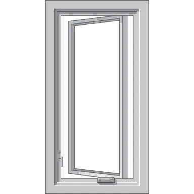 Normal Pella Hurricane Shield Series Vinyl Casement Window